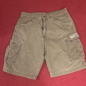 Men's Gray Cargo Shorts